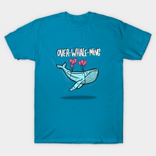 Over whale ming T-Shirt